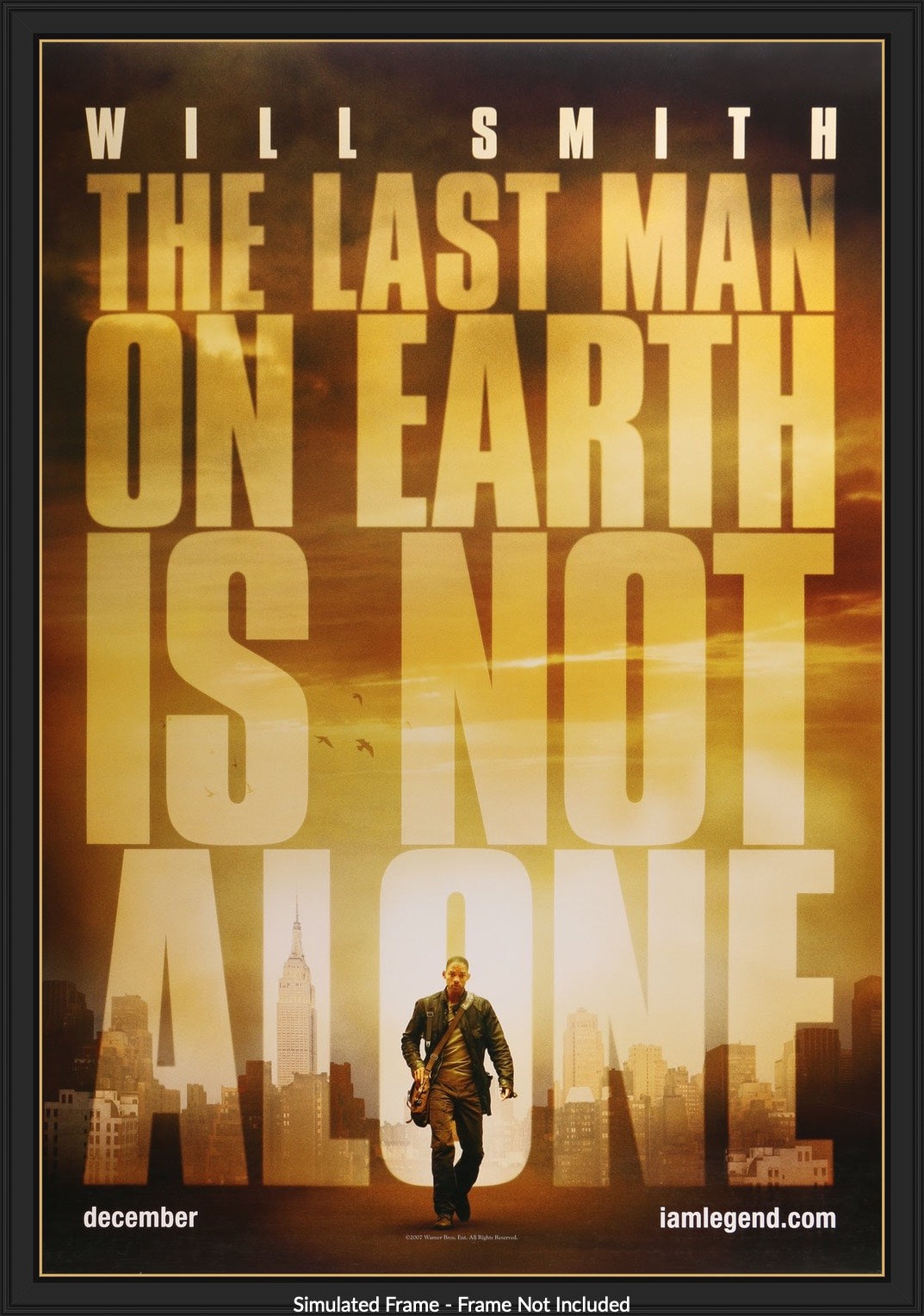 I Am Legend (2007) original movie poster for sale at Original Film Art - Vintage Movie Posters