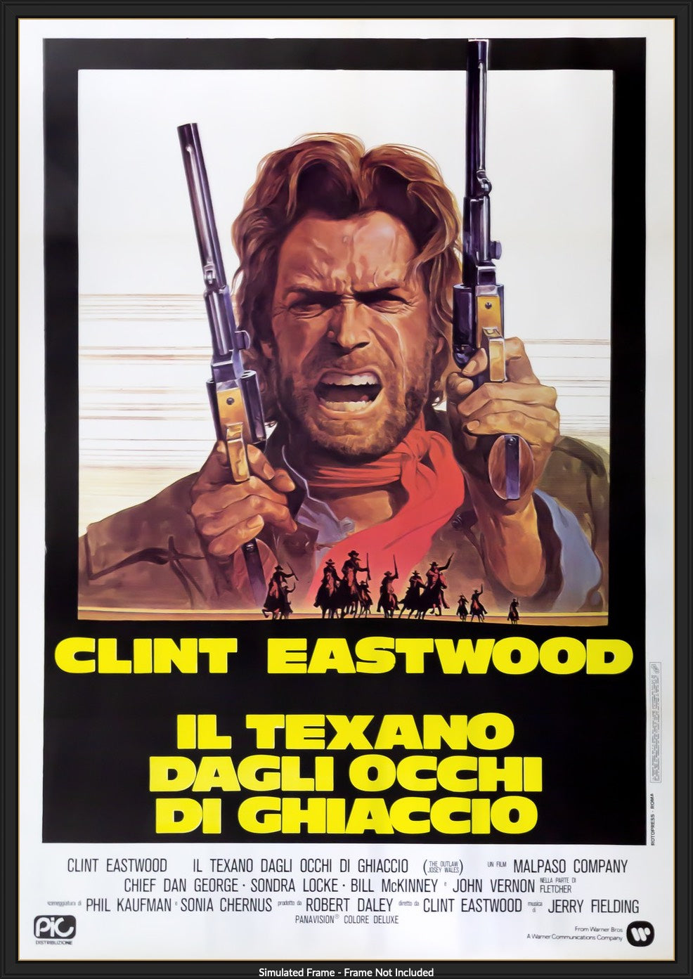 Outlaw Josey Wales (1976) original movie poster for sale at Original Film Art - Vintage Movie Posters