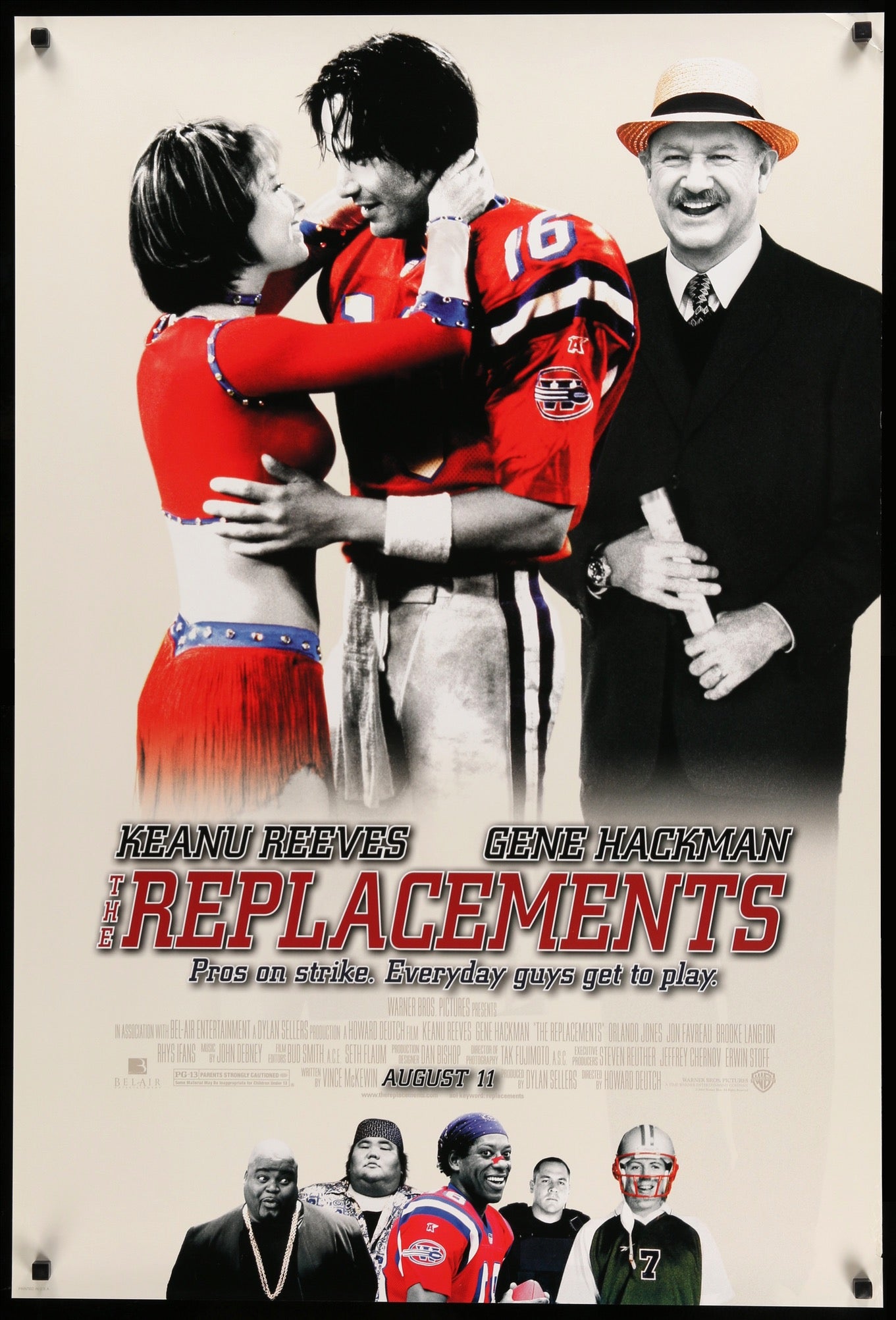 Replacements (2000) original movie poster for sale at Original Film Art - Vintage Movie Posters