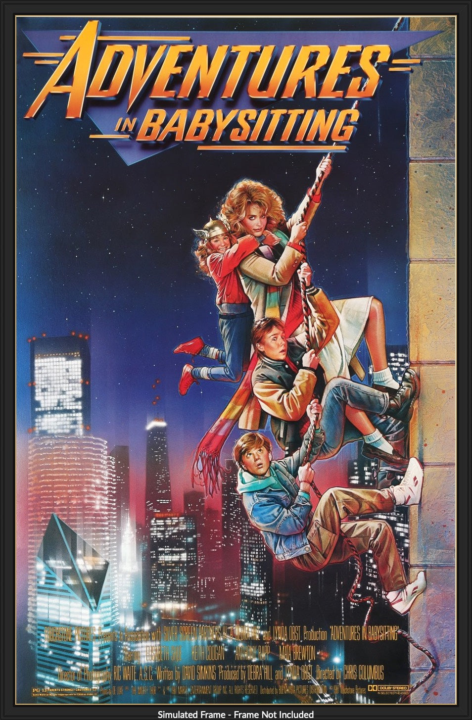 Adventures in Babysitting (1987) original movie poster for sale at Original Film Art - Vintage Movie Posters