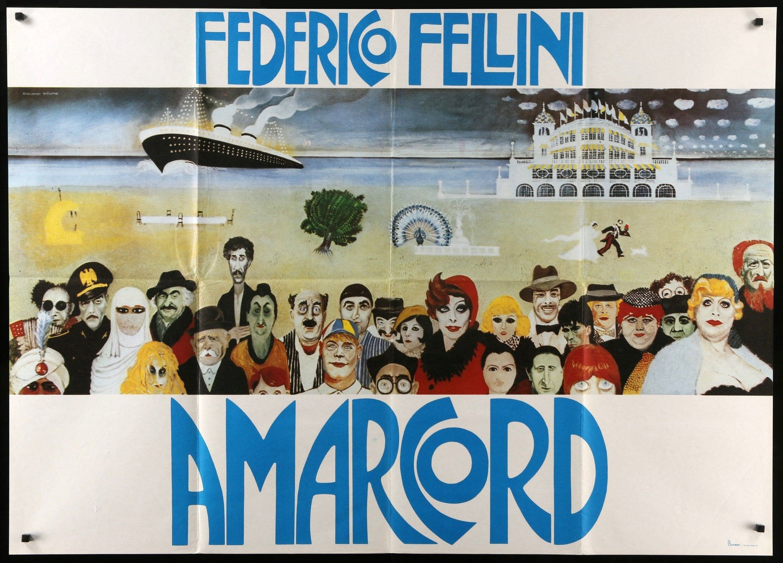 Amarcord (1973) original movie poster for sale at Original Film Art - Vintage Movie Posters
