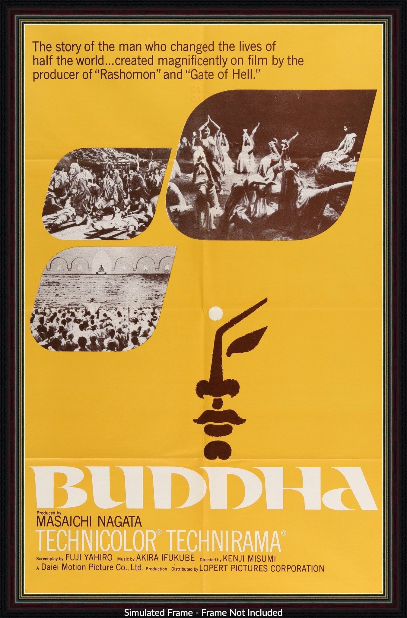 Buddha (1961) original movie poster for sale at Original Film Art - Vintage Movie Posters