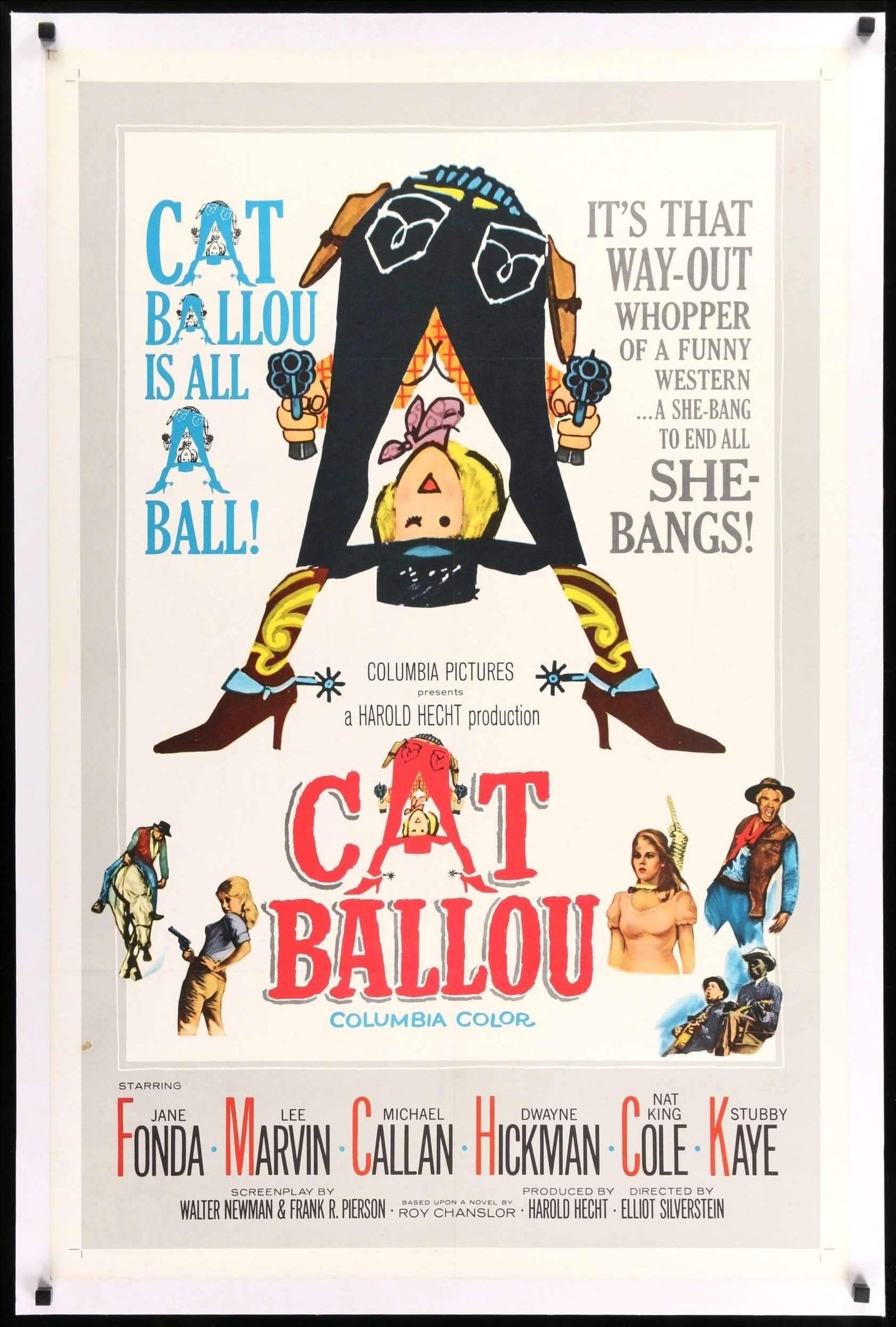 Cat Ballou (1965) original movie poster for sale at Original Film Art - Vintage Movie Posters