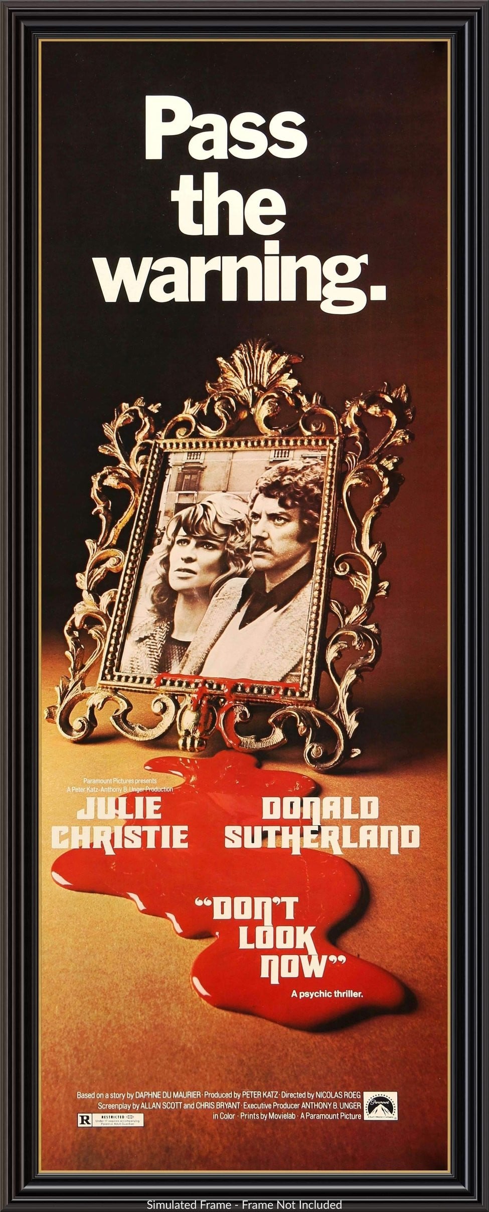 Don't Look Now (1973) original movie poster for sale at Original Film Art - Vintage Movie Posters