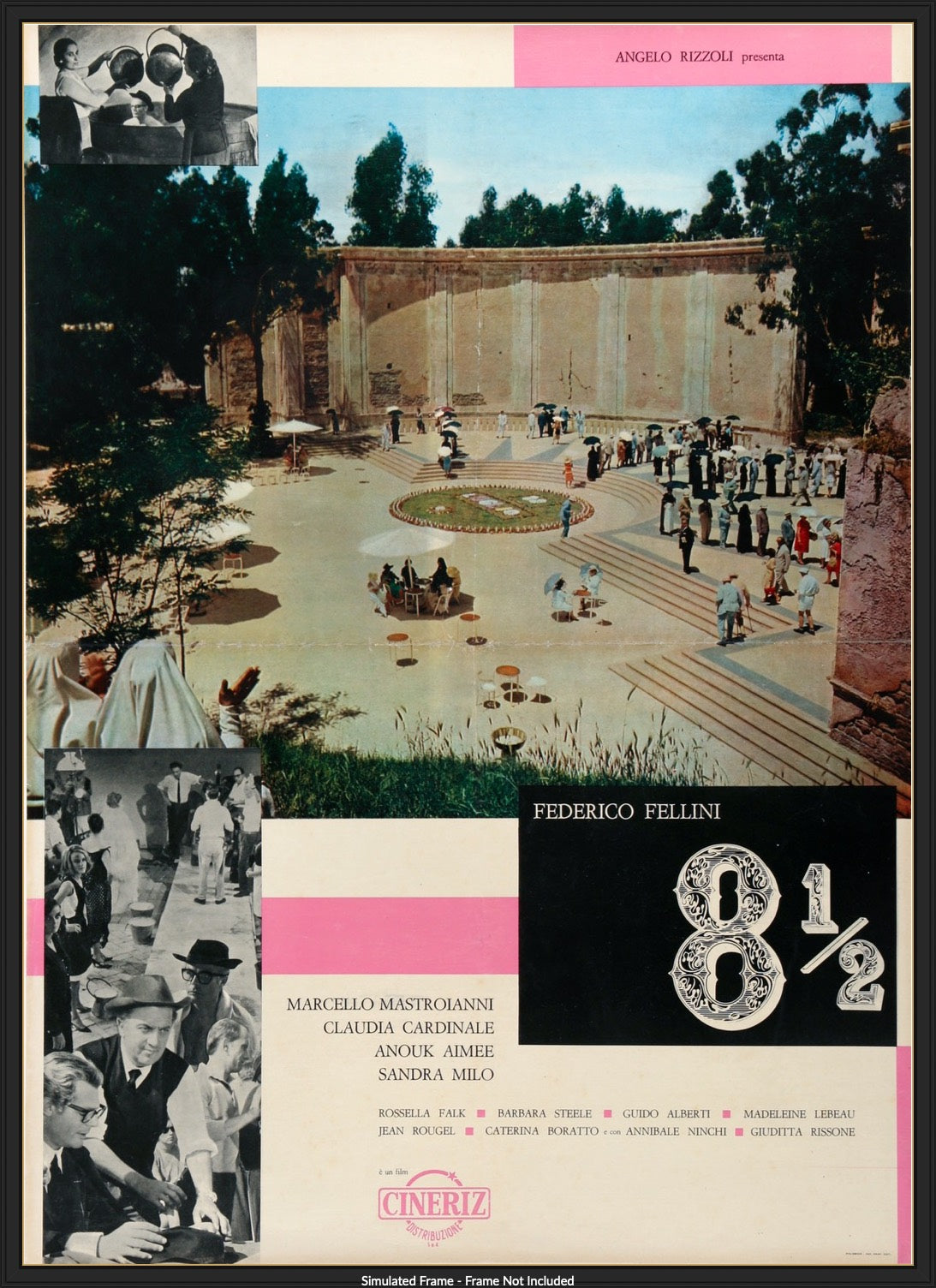 8 1/2 (1963) original movie poster for sale at Original Film Art - Vintage Movie Posters