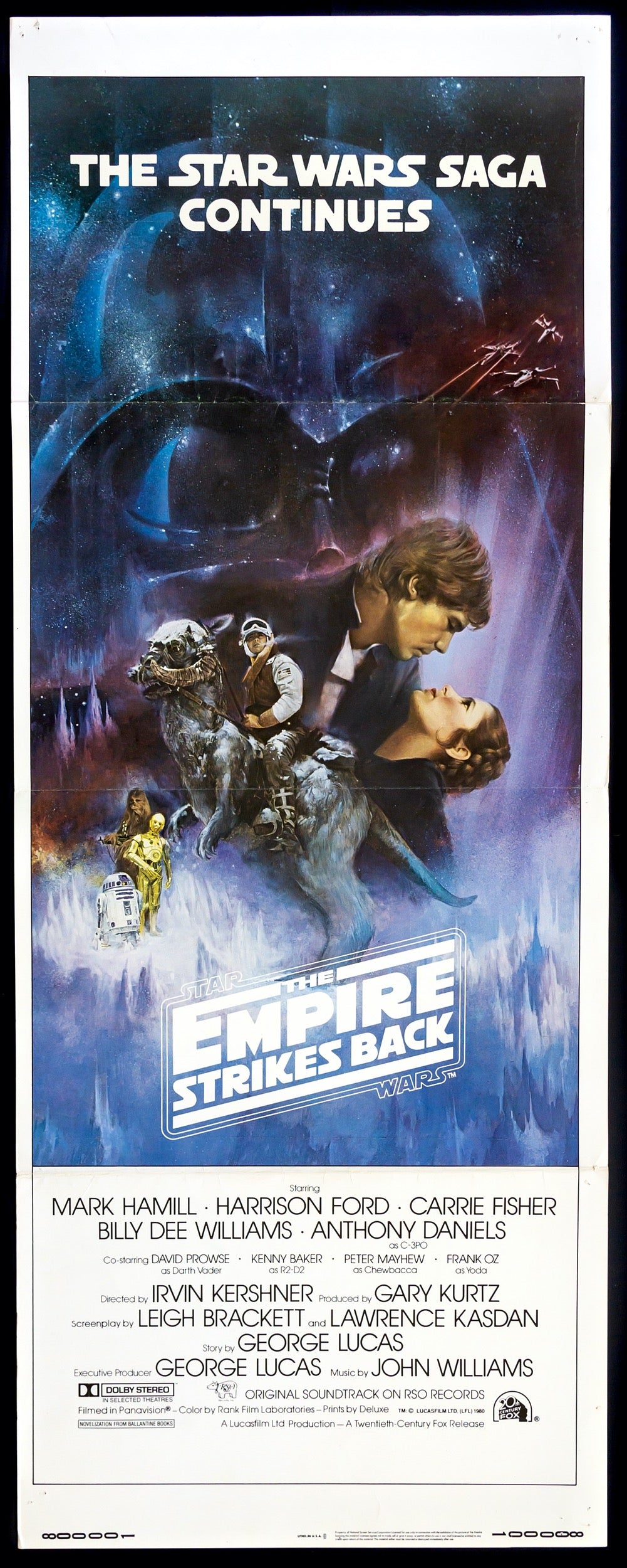 Empire Strikes Back (1980) original movie poster for sale at Original Film Art - Vintage Movie Posters