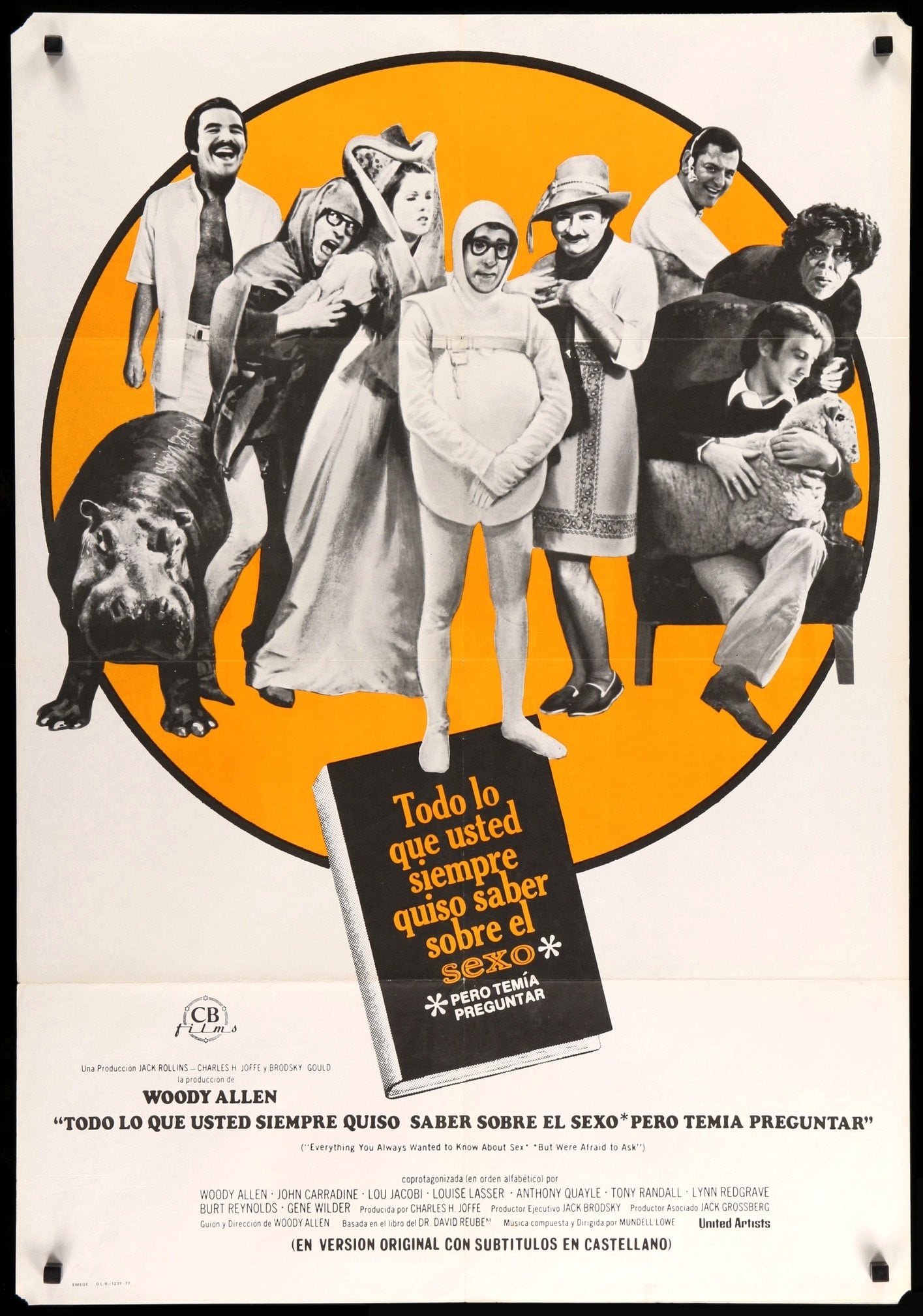 Everything You Always Wanted To Know About Sex (1972) original movie poster for sale at Original Film Art - Vintage Movie Posters