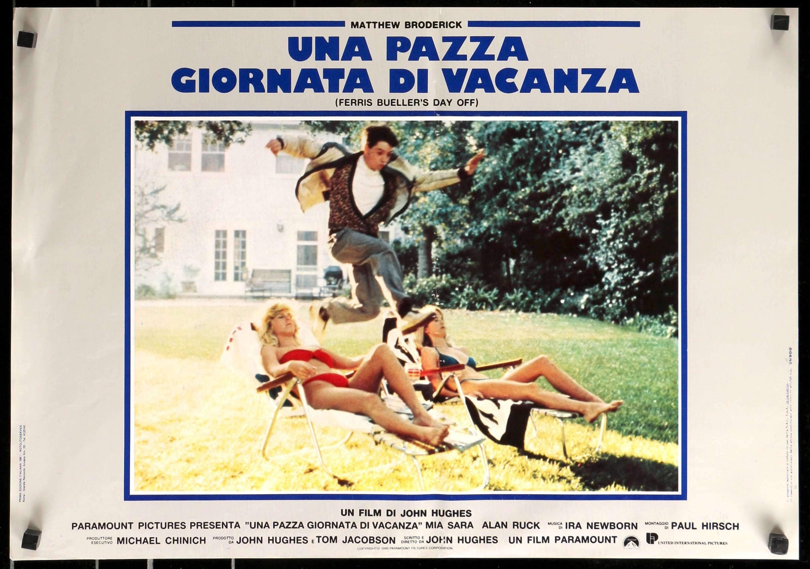 Ferris Bueller's Day Off (1986) original movie poster for sale at Original Film Art - Vintage Movie Posters