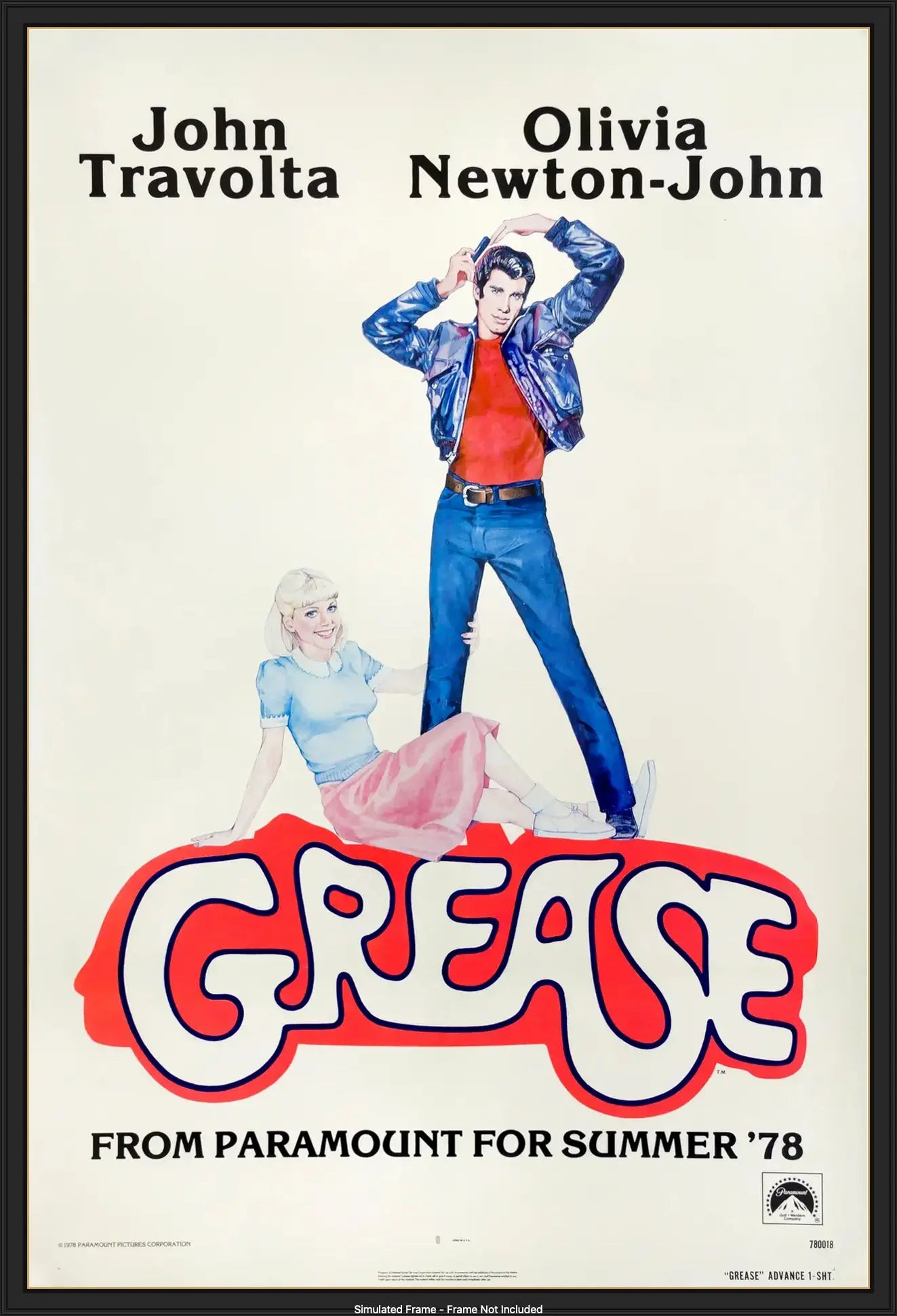 Grease (1978) original movie poster for sale at Original Film Art - Vintage Movie Posters