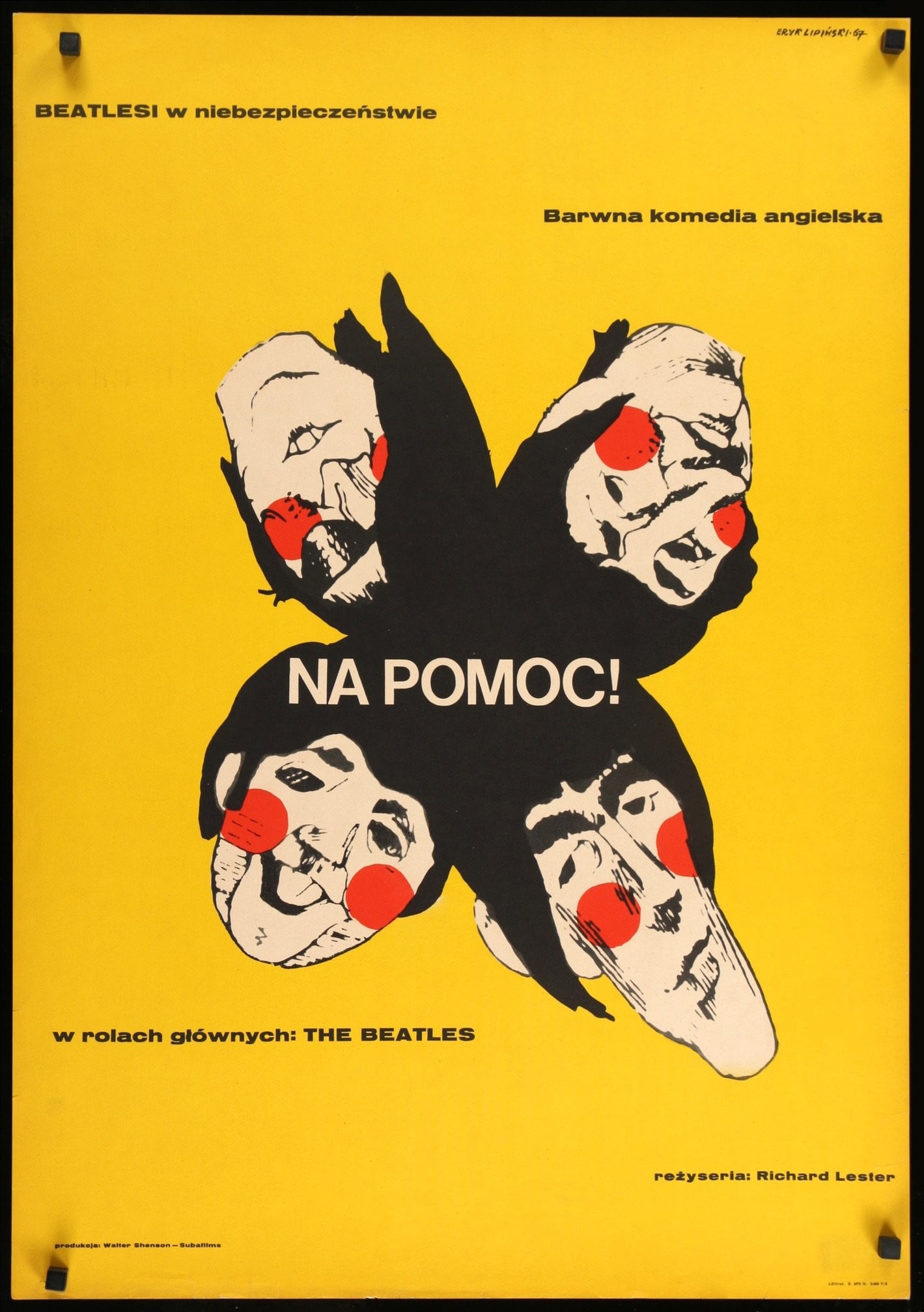 Help! (1965) original movie poster for sale at Original Film Art - Vintage Movie Posters