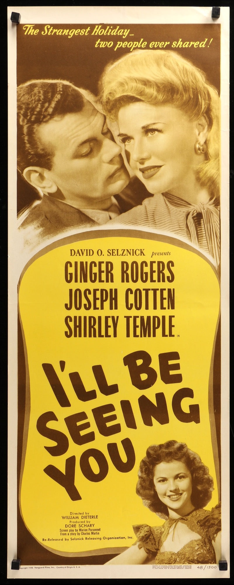 I'll Be Seeing You (1944) original movie poster for sale at Original Film Art - Vintage Movie Posters