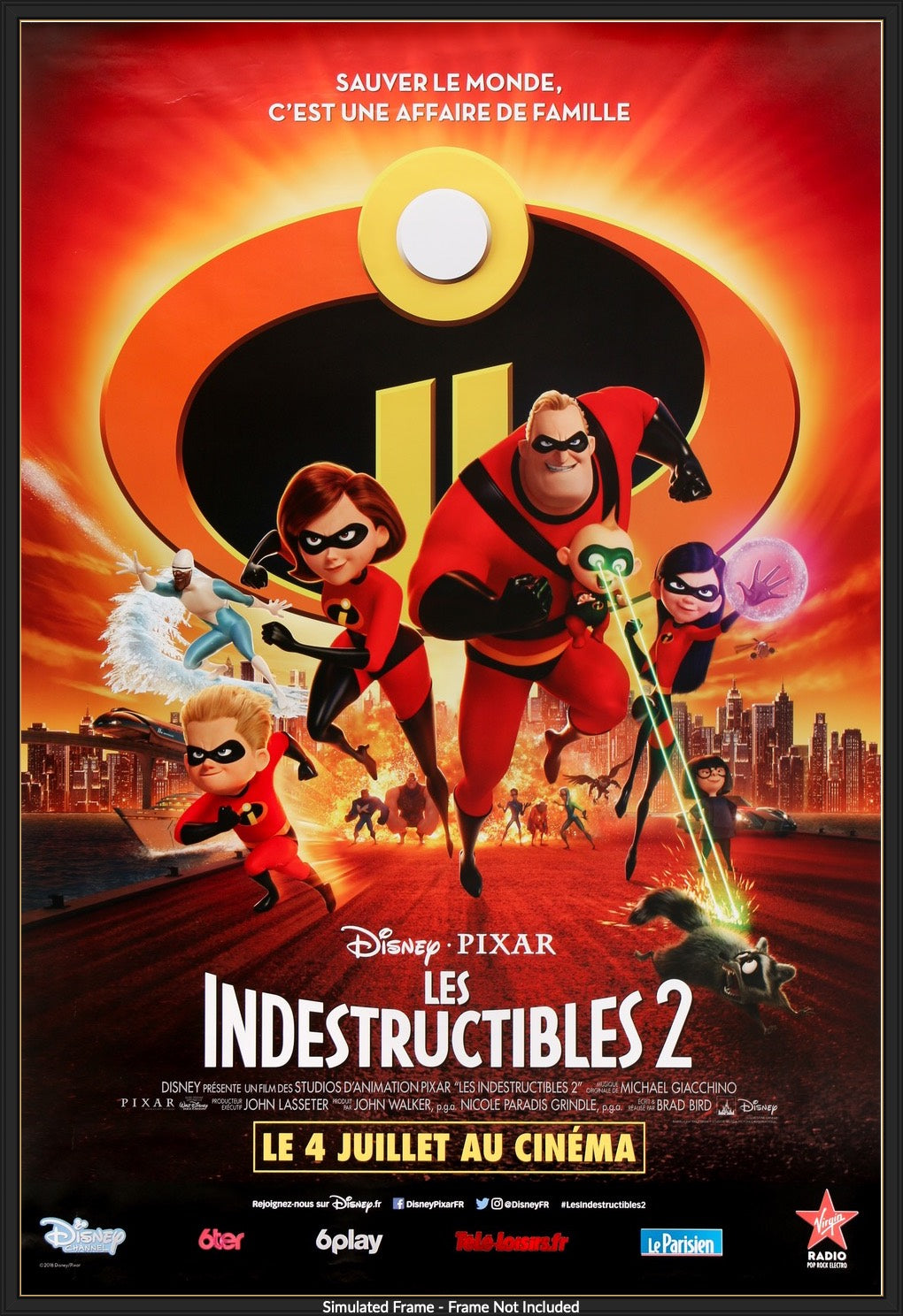 Incredibles 2 (2018) original movie poster for sale at Original Film Art - Vintage Movie Posters