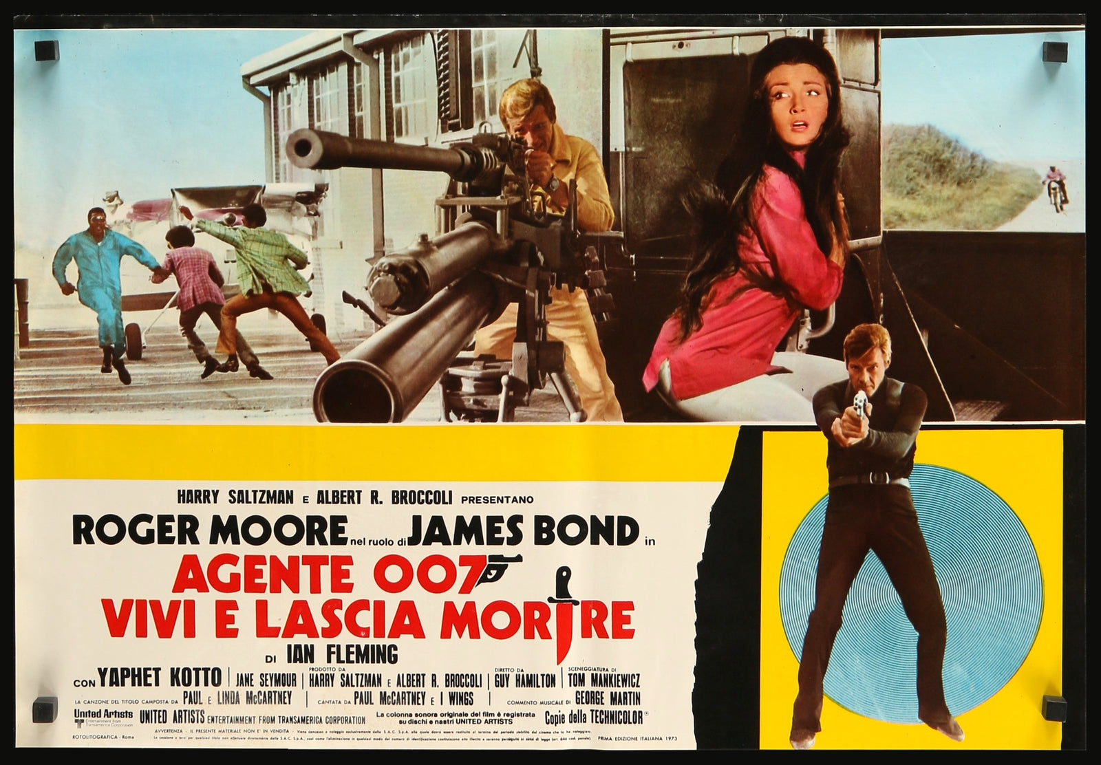 Live and Let Die (1973) original movie poster for sale at Original Film Art - Vintage Movie Posters