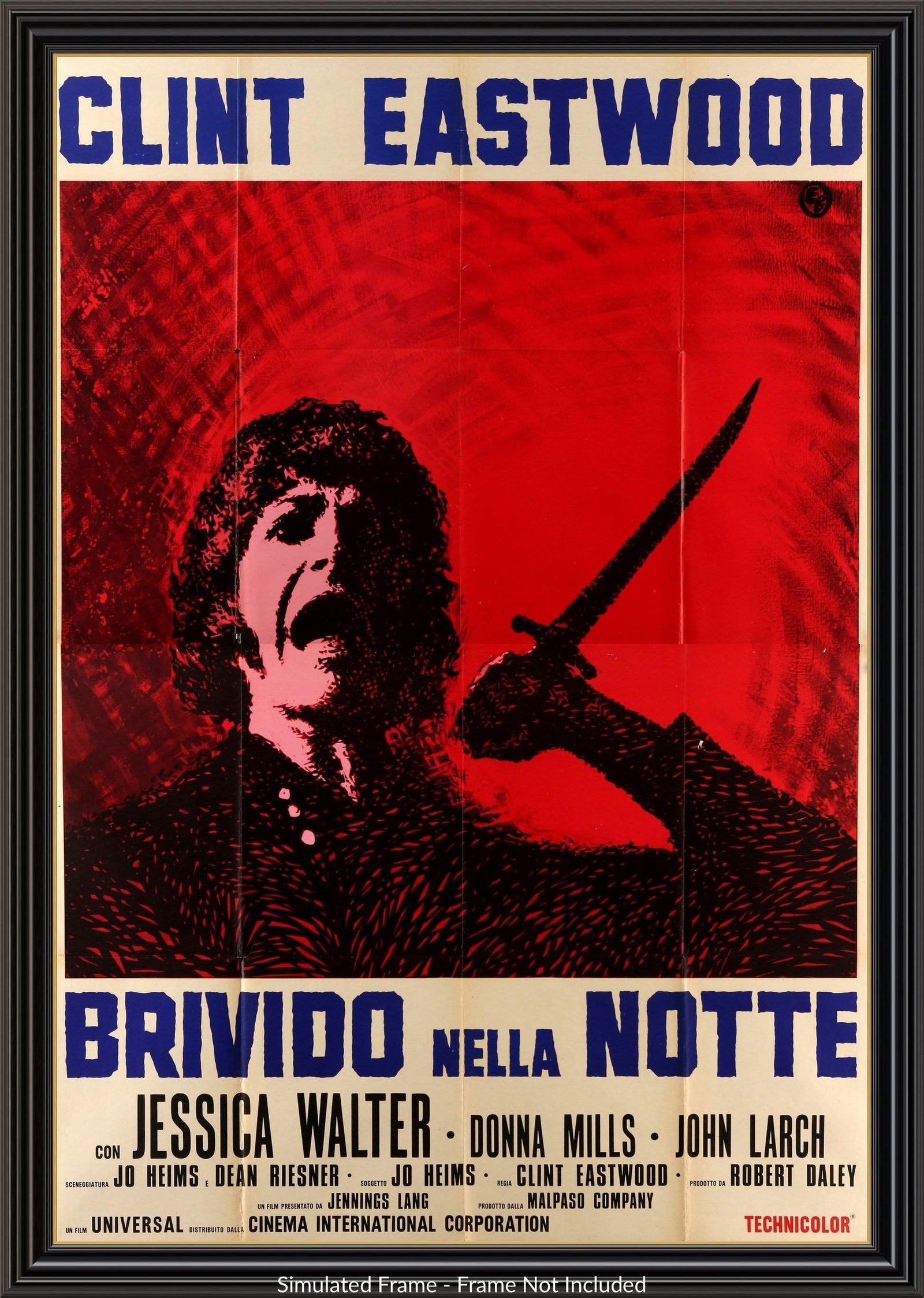 Play Misty For Me (1971) original movie poster for sale at Original Film Art - Vintage Movie Posters