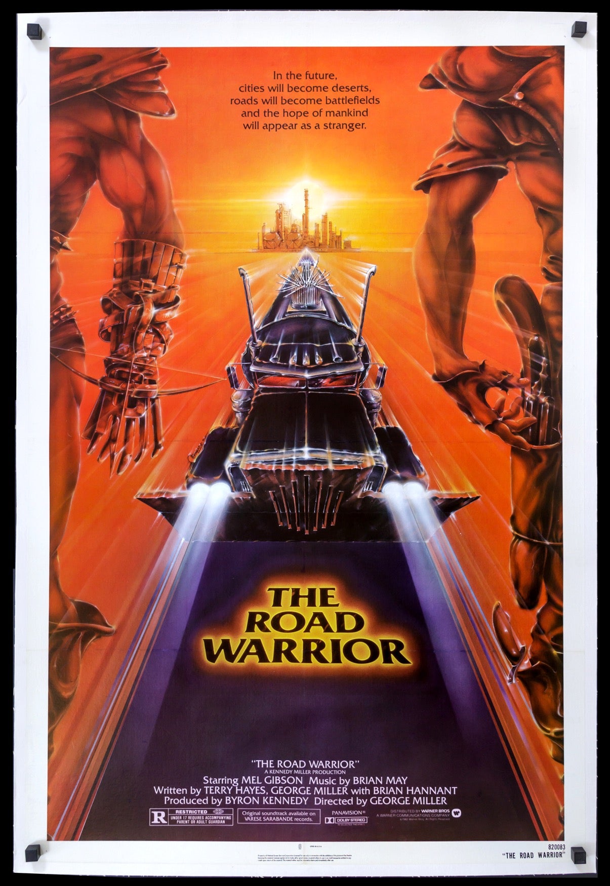 Mad Max 2: The Road Warrior (1981) original movie poster for sale at Original Film Art - Vintage Movie Posters