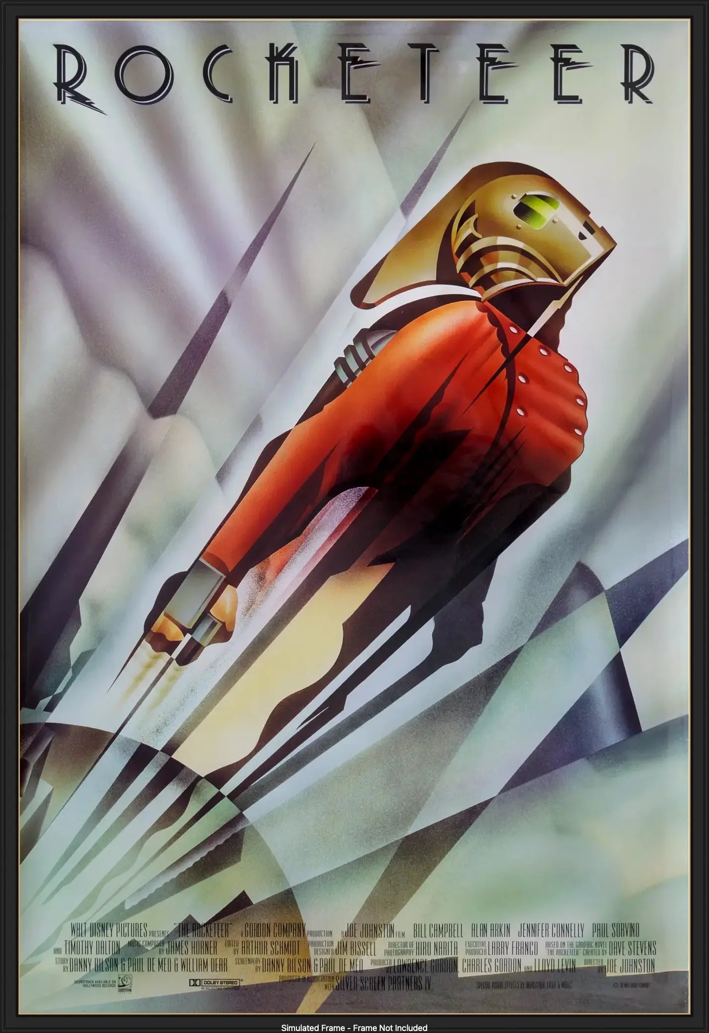 Rocketeer (1991) original movie poster for sale at Original Film Art - Vintage Movie Posters