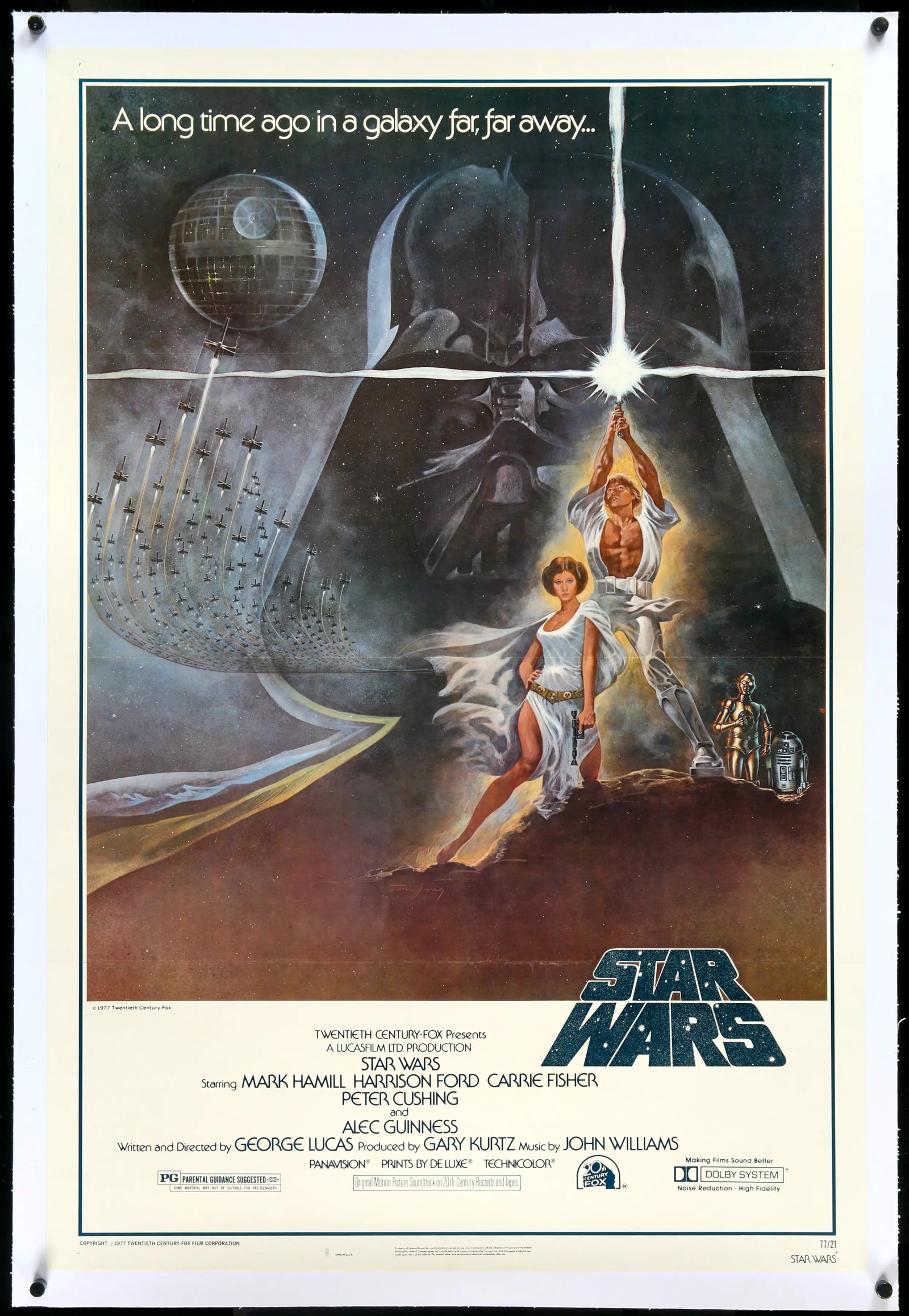 Star Wars (1977) original movie poster for sale at Original Film Art - Vintage Movie Posters