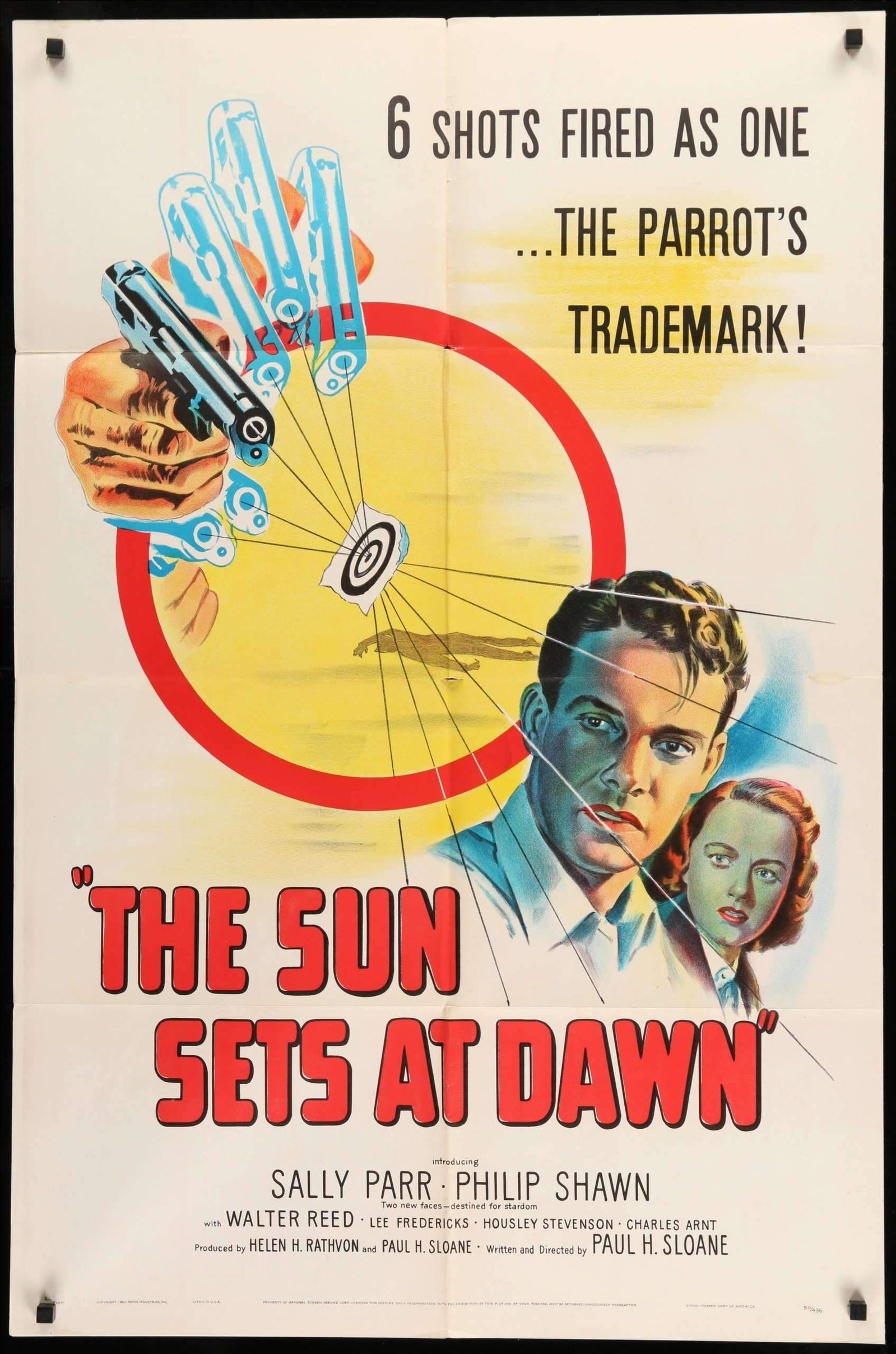 Sun Sets at Dawn (1950) original movie poster for sale at Original Film Art - Vintage Movie Posters