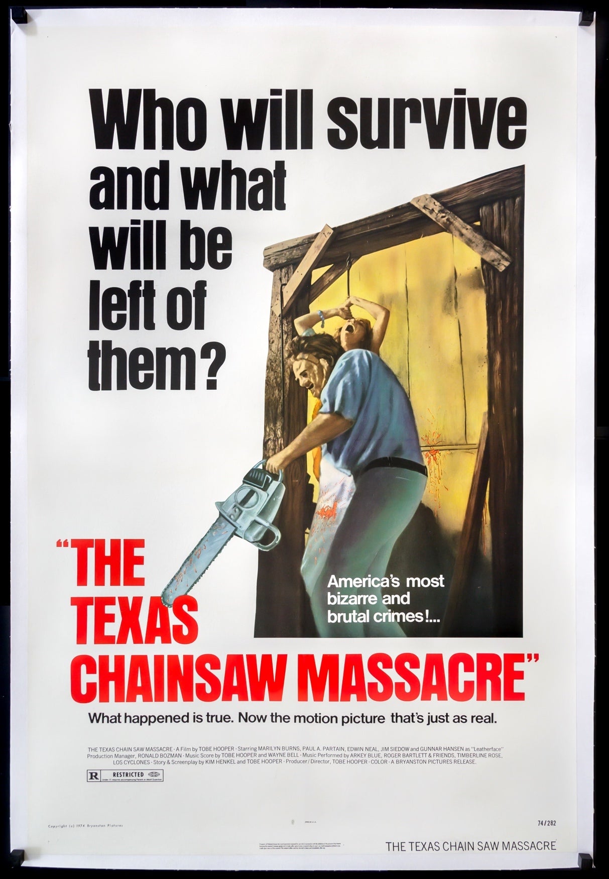 Texas Chainsaw Massacre (1974) original movie poster for sale at Original Film Art - Vintage Movie Posters