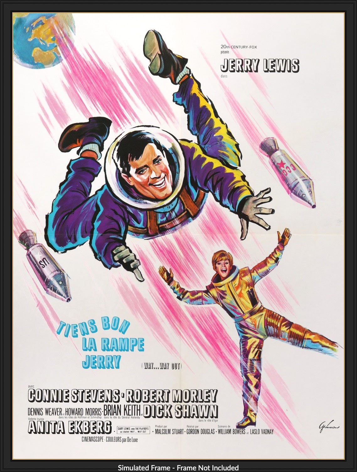 Way Way Out (1966) original movie poster for sale at Original Film Art - Vintage Movie Posters