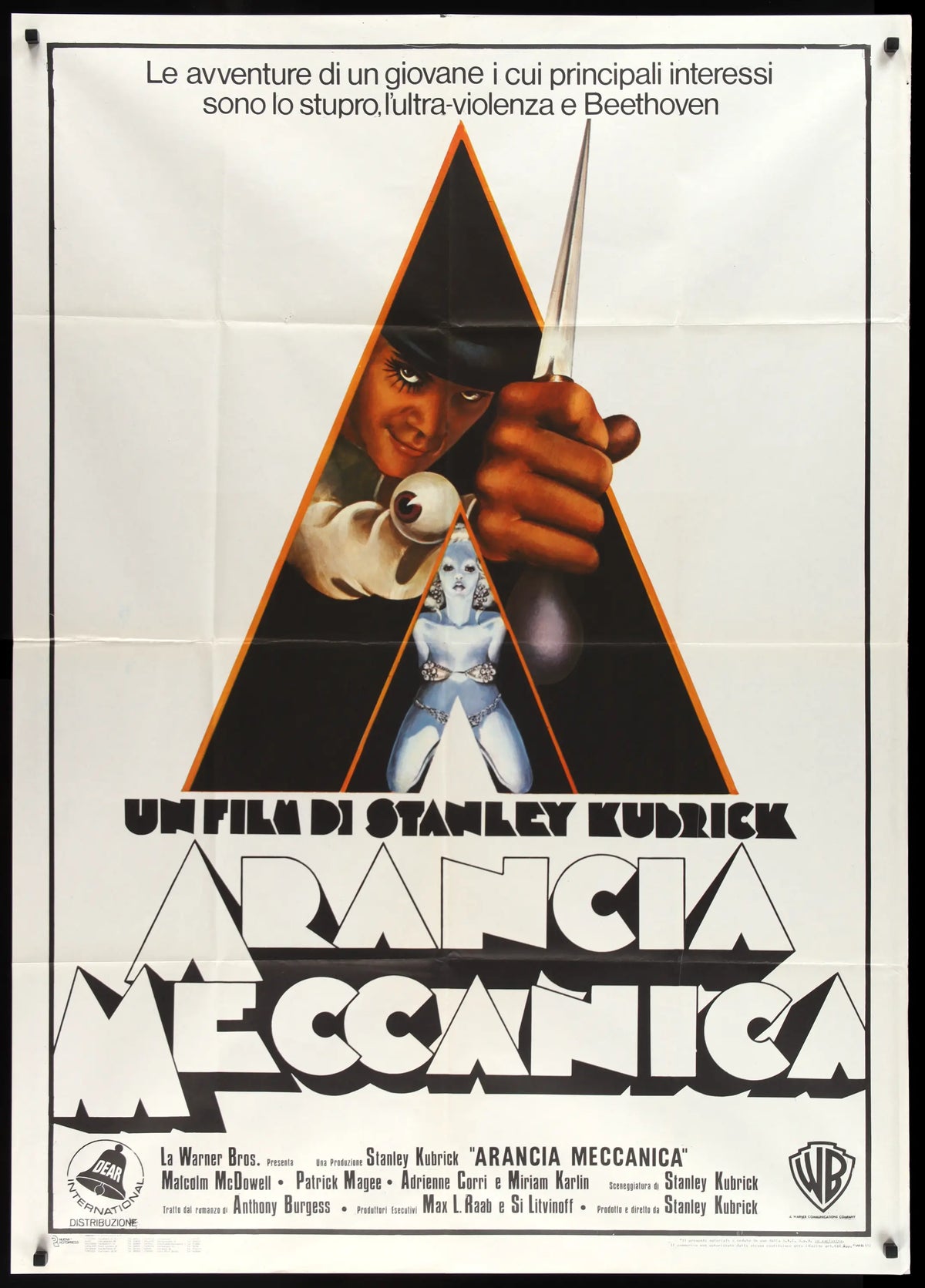 Clockwork Orange (1972) original movie poster for sale at Original Film Art - Vintage Movie Posters