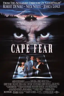 Cape Fear (1991) original movie poster for sale at Original Film Art - Vintage Movie Posters