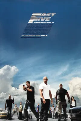 Fast Five (2011) original movie poster for sale at Original Film Art