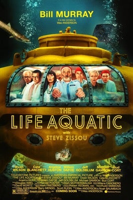 The Life Aquatic with Steve Zissou Original One-Sheet Movie Poster
