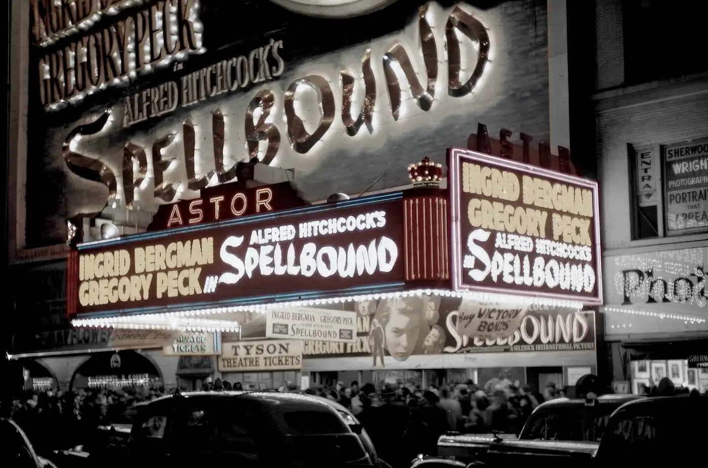Spellbound Premiere - Original Film Art Vintage Movie Posters