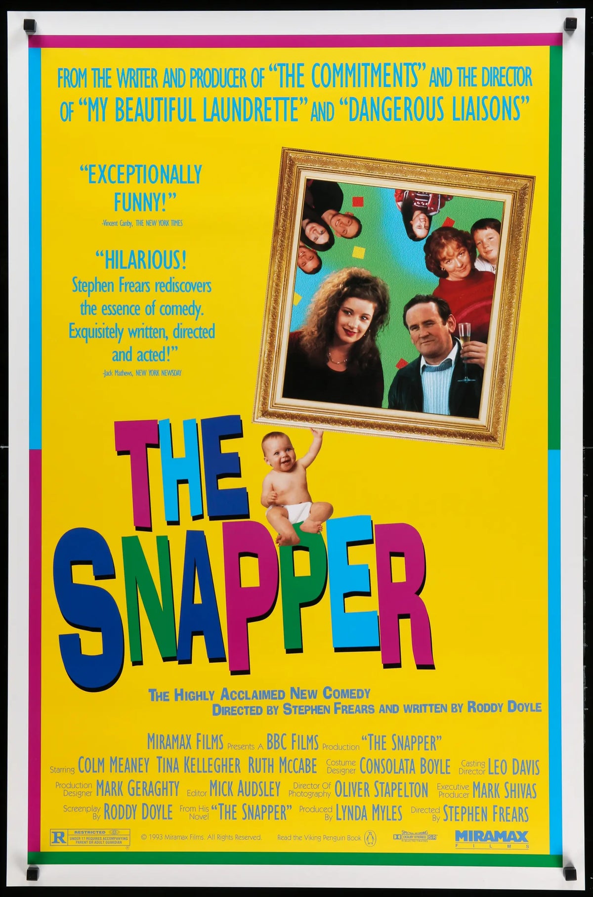 Snapper (1993) original movie poster for sale at Original Film Art - Vintage Movie Posters