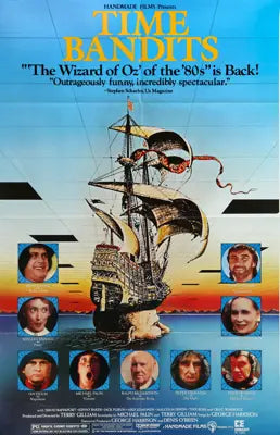 Time Bandits (1981) original movie poster for sale at Original Film Art - Vintage Movie Posters