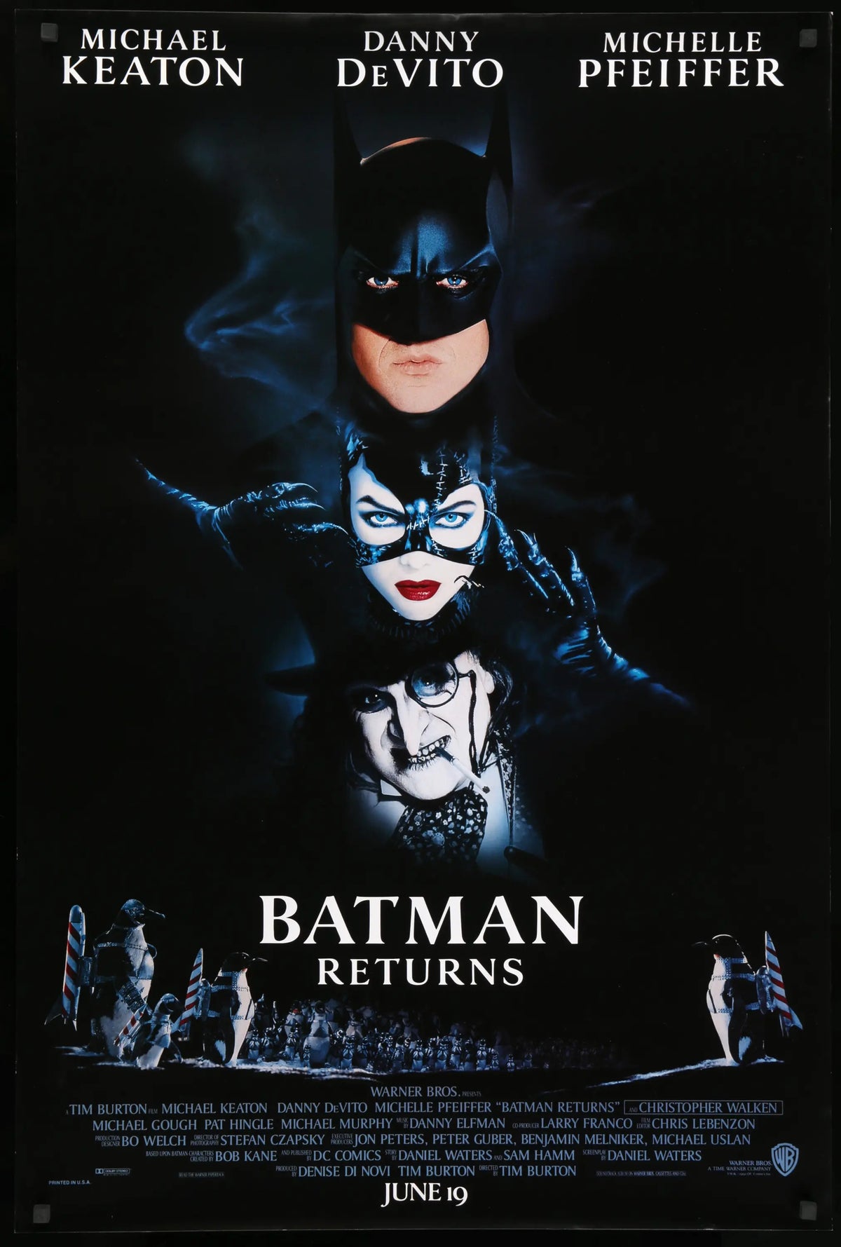 Batman Returns (1992) original movie poster for sale at Original Film Art