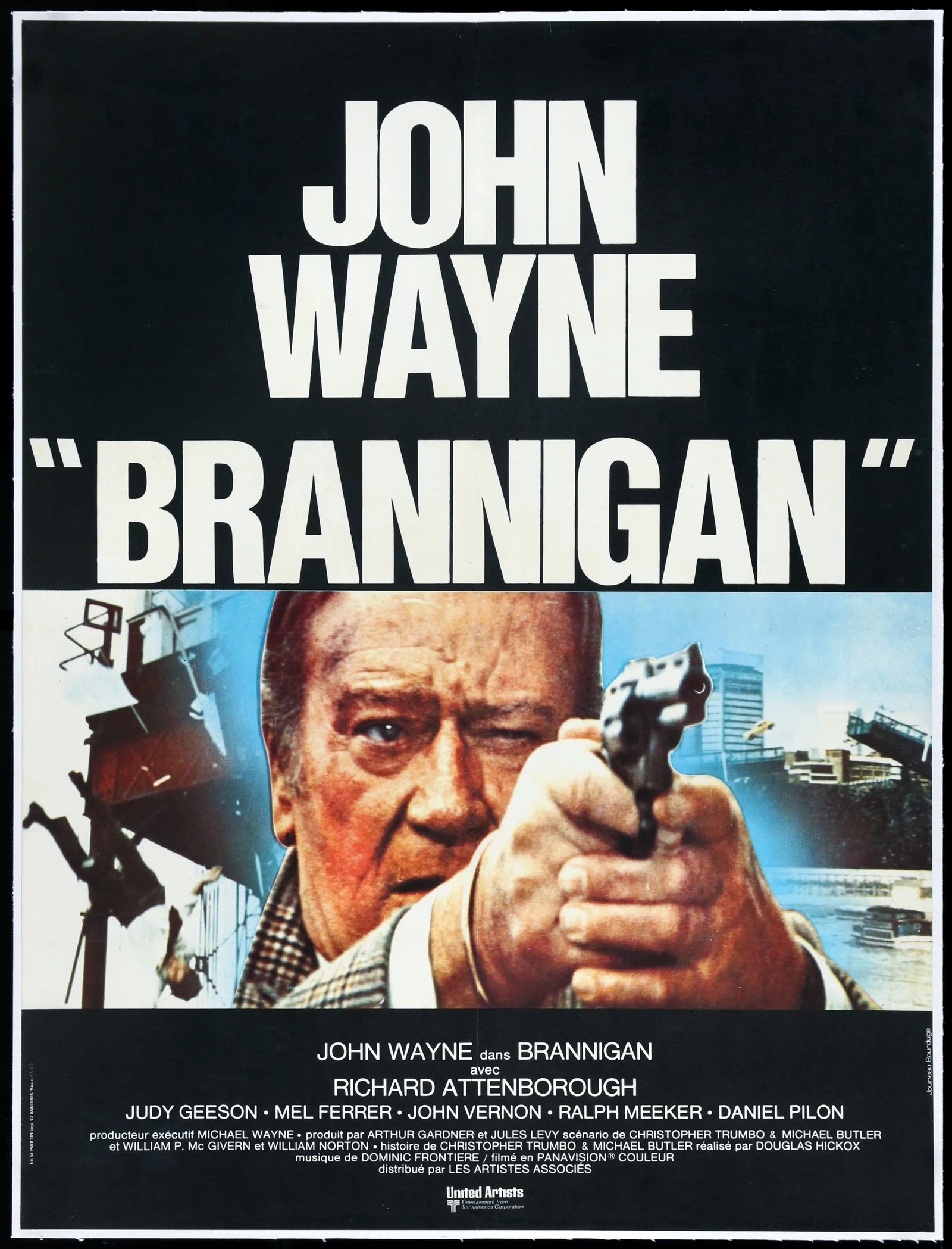 Brannigan! (1975) original movie poster for sale at Original Film Art - Vintage Movie Posters