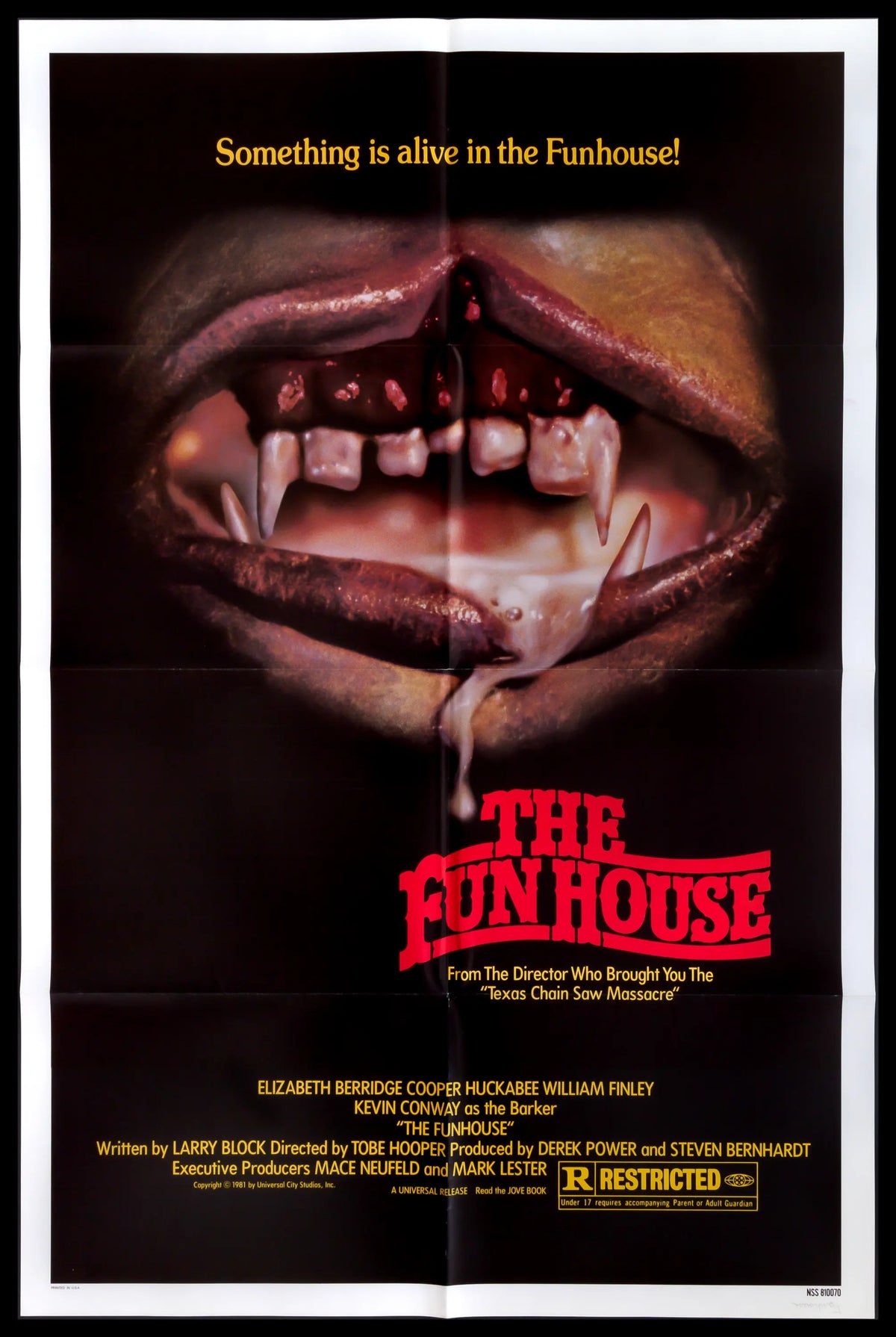 Funhouse (1981) original movie poster for sale at Original Film Art