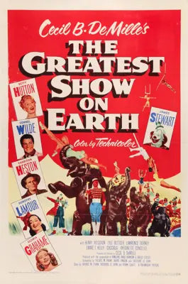 Greatest Show on Earth (1952) original movie poster for sale at Original Film Art - Vintage Movie Posters
