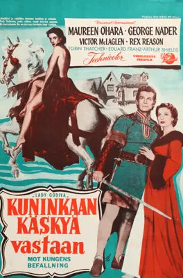 Lady Godiva (1955) original movie poster for sale at Original Film Art - Vintage Movie Posters