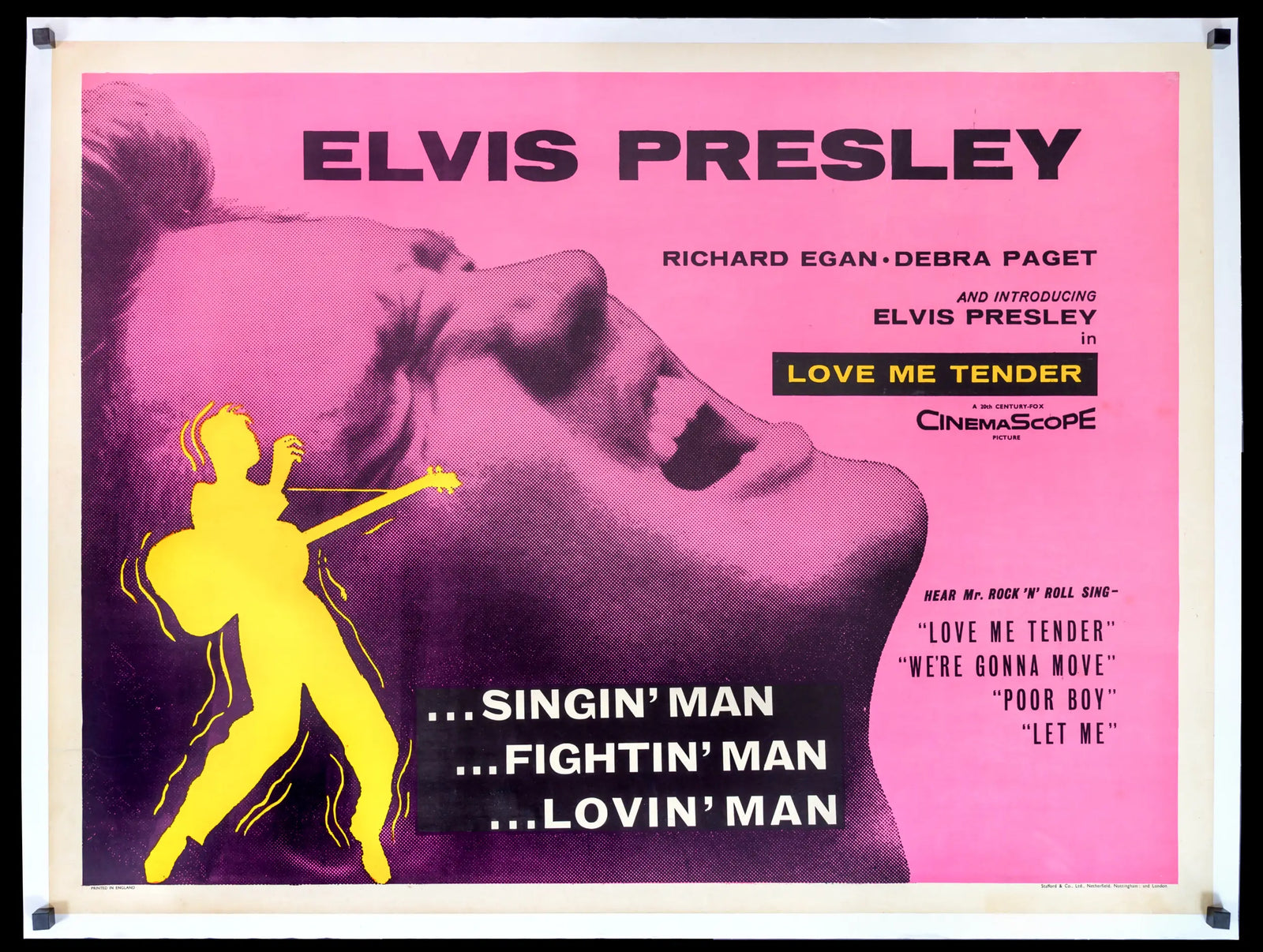 Love Me Tender (1956) original movie poster for sale at Original Film Art - Vintage Movie Posters