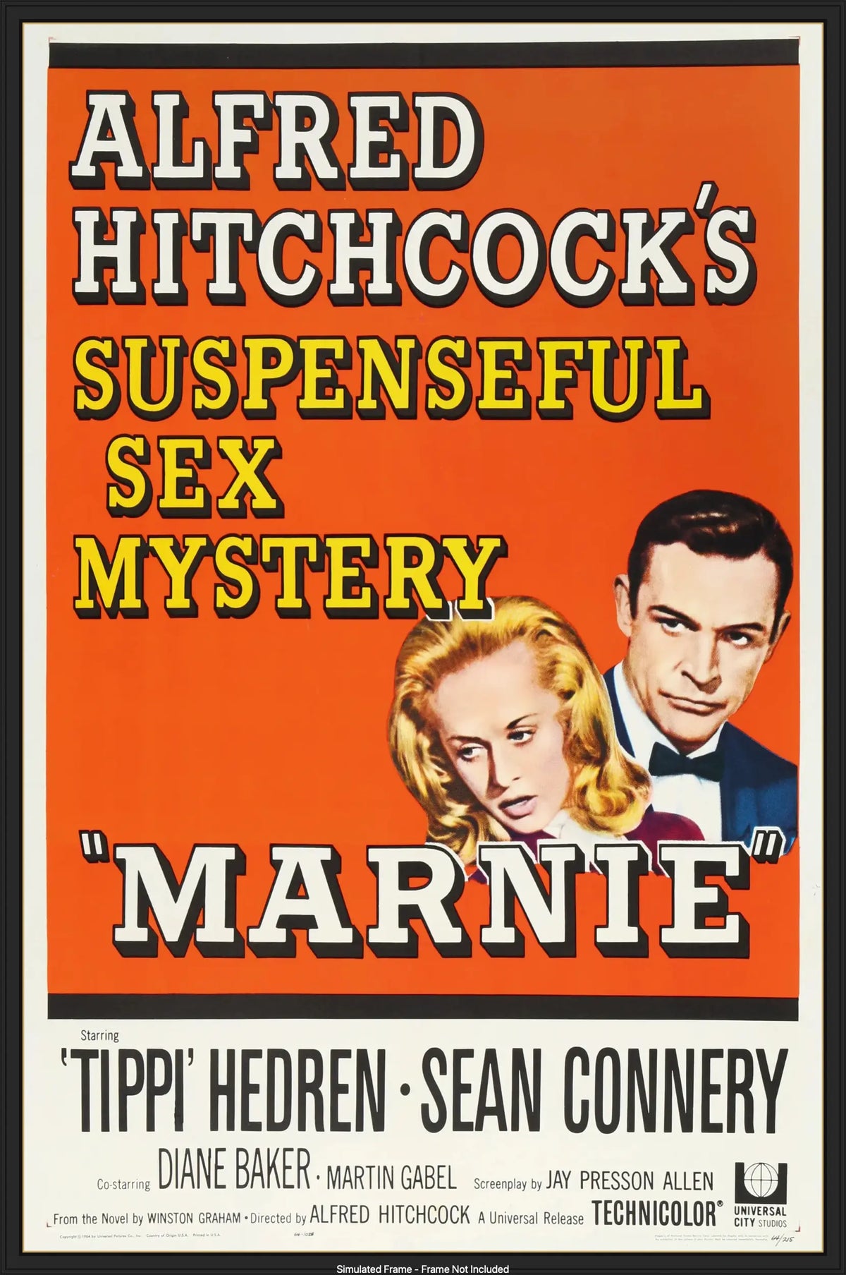 Marnie (1964) original movie poster for sale at Original Film Art - Vintage Movie Posters