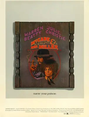 McCabe & Mrs. Miller (1971) original movie poster for sale at Original Film Art - Vintage Movie Posters