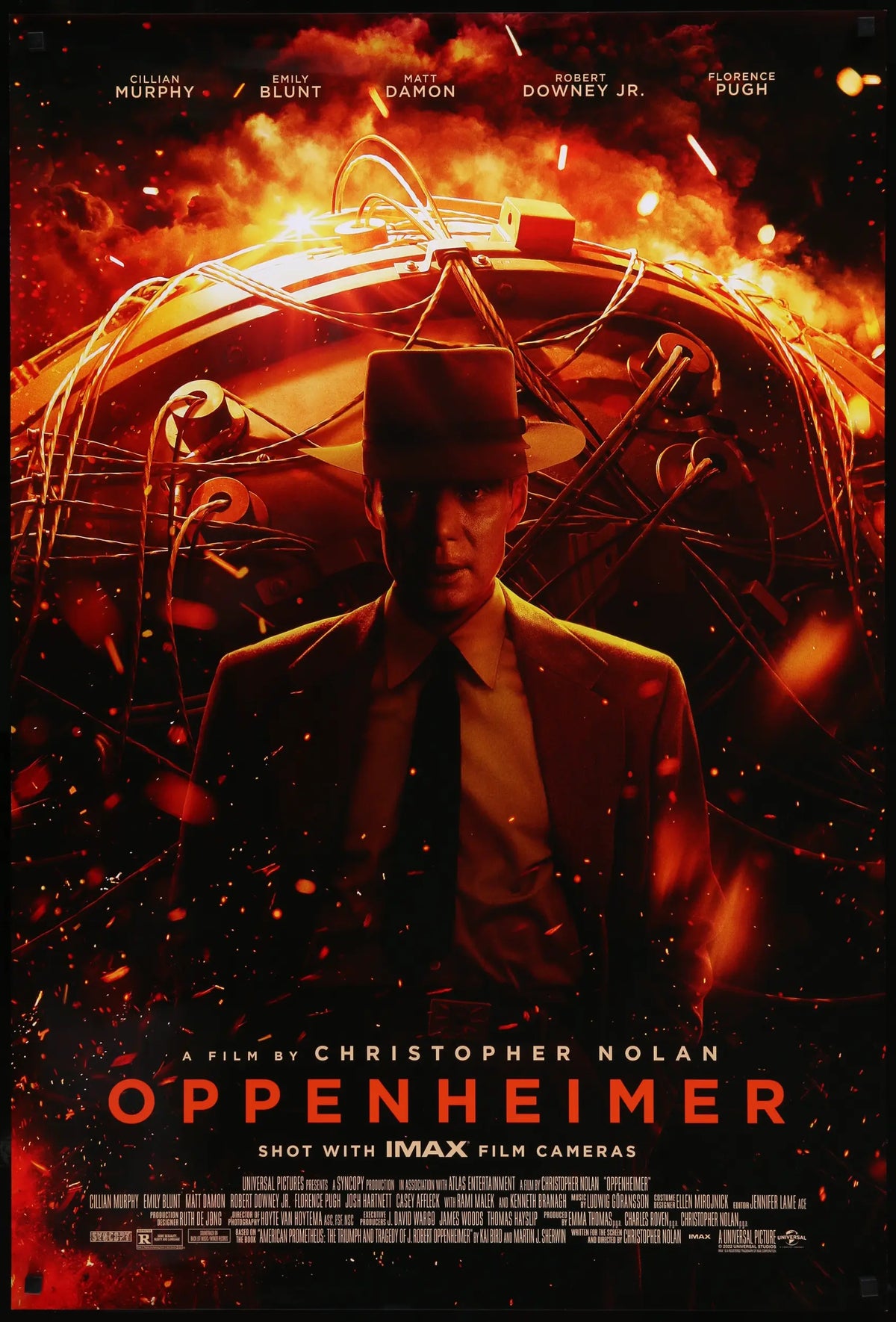 Oppenheimer (2023) original movie poster for sale at Original Film Art - Vintage Movie Posters