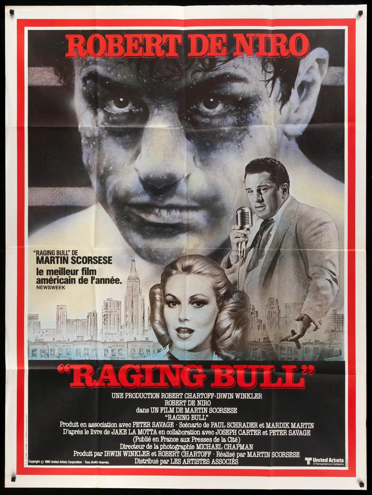 Raging Bull (1980) original movie poster for sale at Original Film Art - Vintage Movie Posters