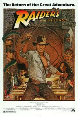 Raiders of the Lost Ark (1981) original movie poster for sale at Original Film Art - Vintage Movie Posters