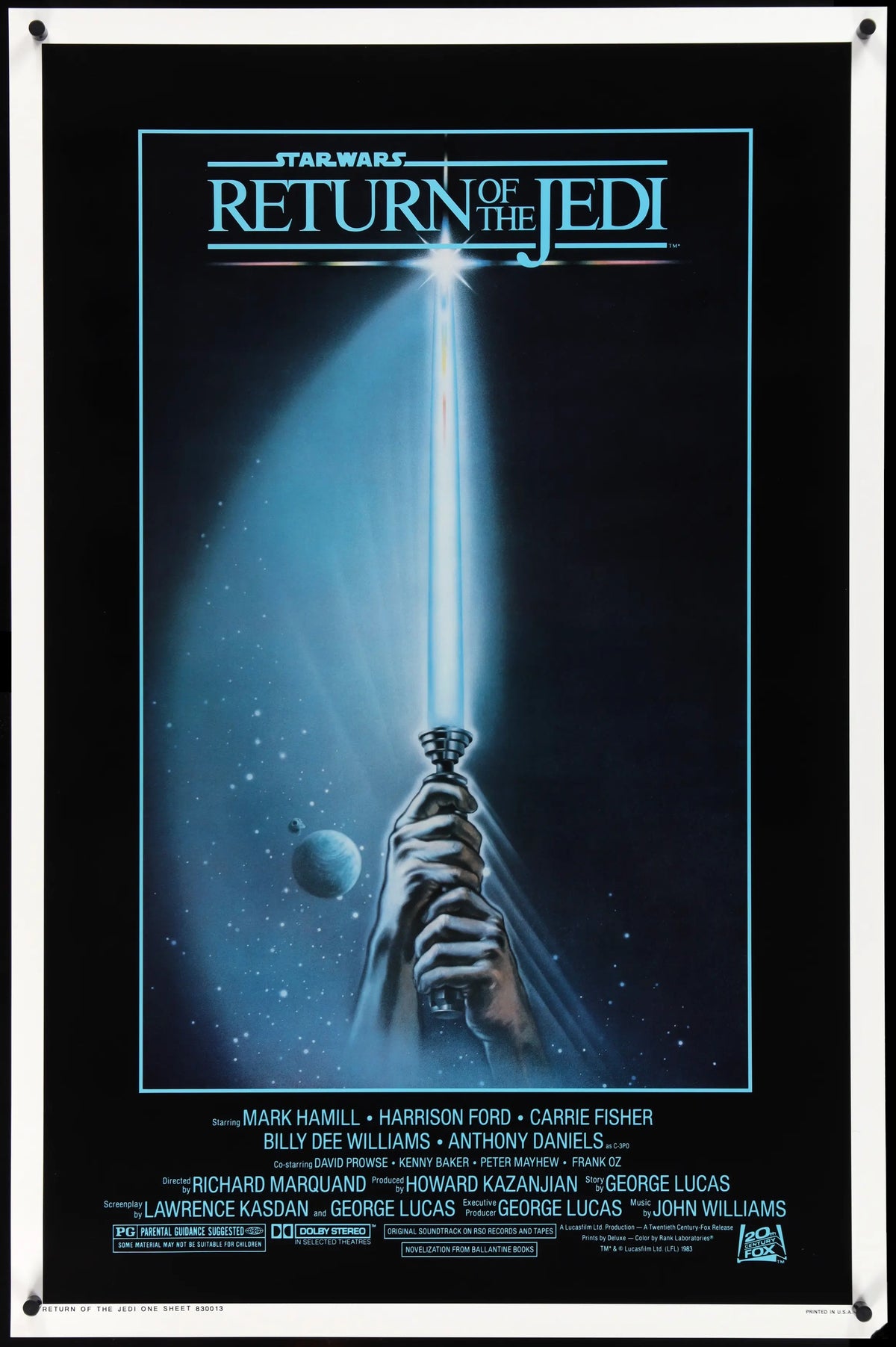 Return of the Jedi (1983) original movie poster for sale at Original Film Art