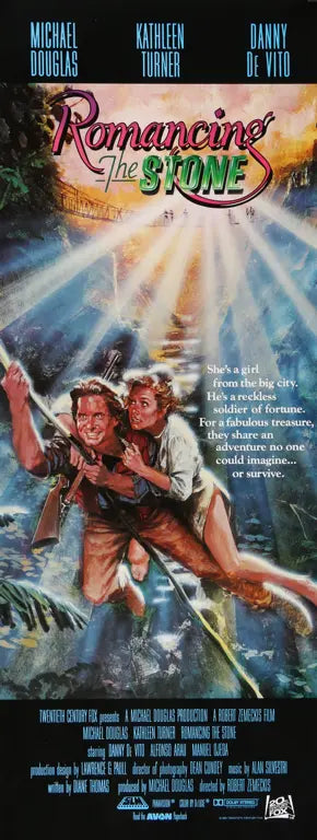 Romancing the Stone (1984) original movie poster for sale at Original Film Art
