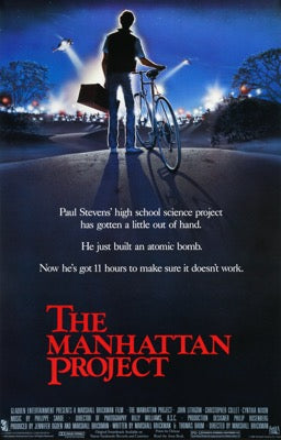 Manhattan Project (1986) original movie poster for sale at Original Film Art - Vintage Movie Posters