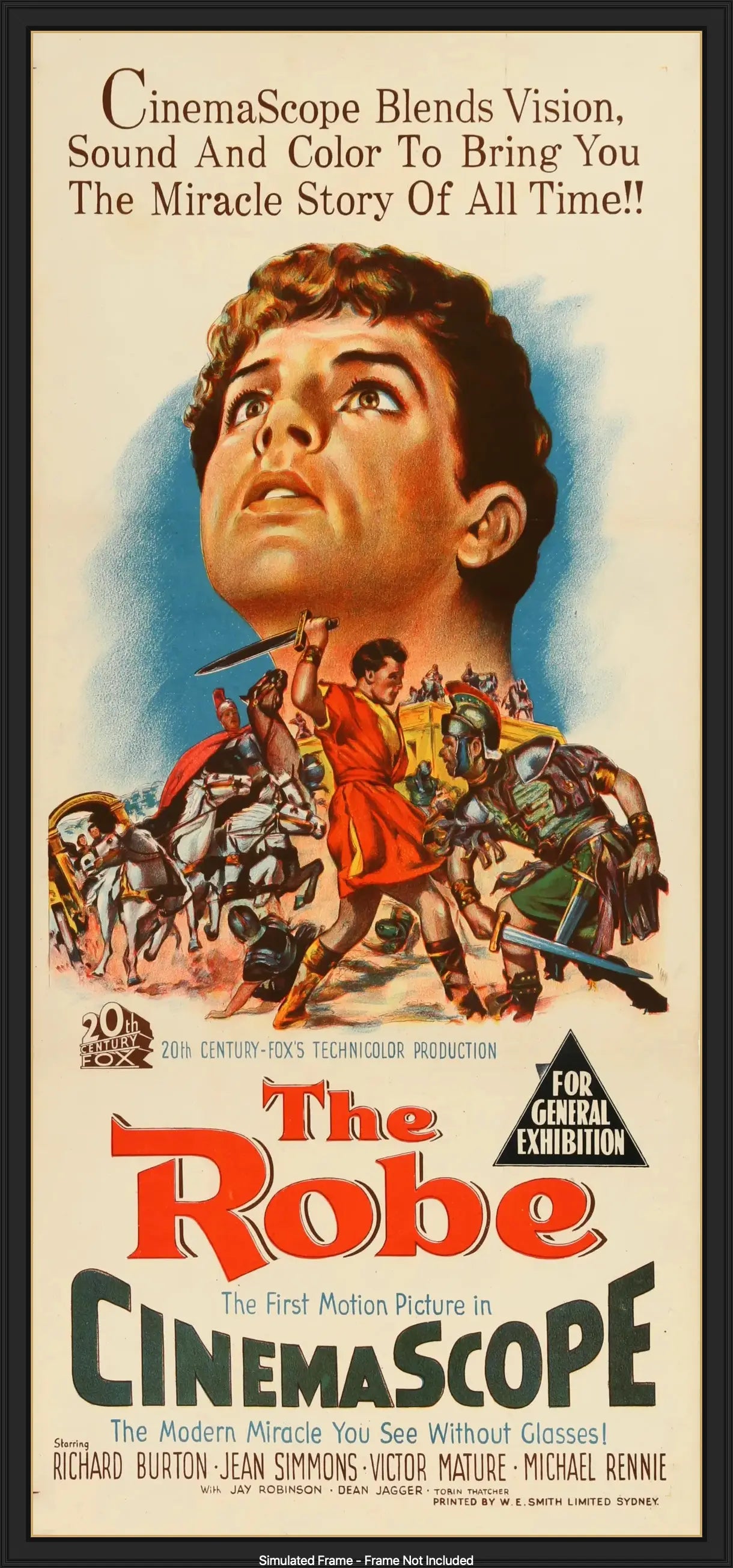Robe (1953) original movie poster for sale at Original Film Art - Vintage Movie Posters