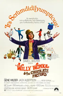 Willy Wonka and the Chocolate Factory (1971) original movie poster for sale at Original Film Art - Vintage Movie Posters