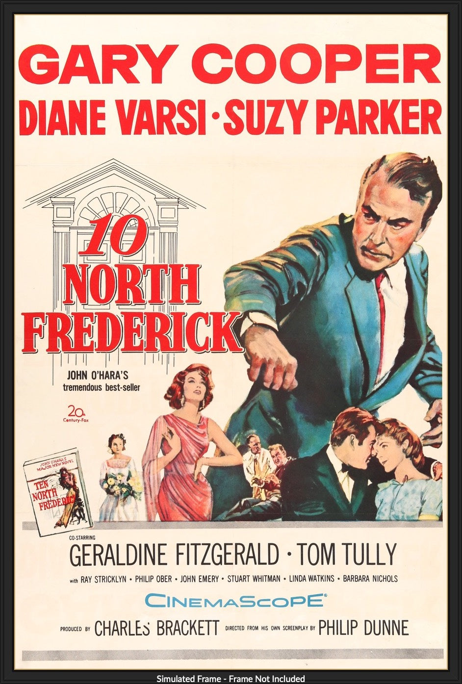 Ten North Frederick (1958) original movie poster for sale at Original Film Art - Vintage Movie Posters