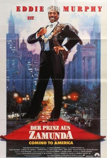 Coming to America (1988) original movie poster for sale at Original Film Art