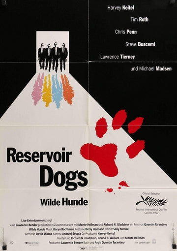 Reservoir Dogs (1992) original movie poster for sale at Original Film Art